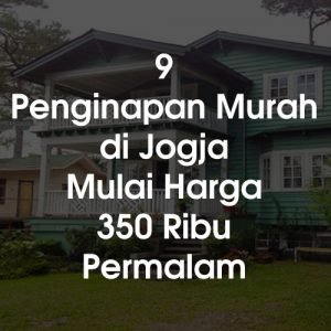 penginapan murah di jogja