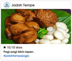 Jajanan Favorit di Jogja -Jadah Tempe