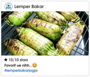 Jajanan Favorit di Jogja - Lemper Bakar