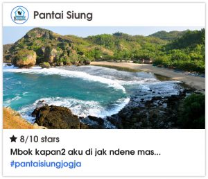 Pantai Paling Indah di Jogja - Pantai Siung