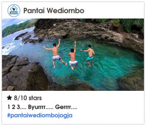 Pantai Paling Indah di Jogja - Pantai Wediombo