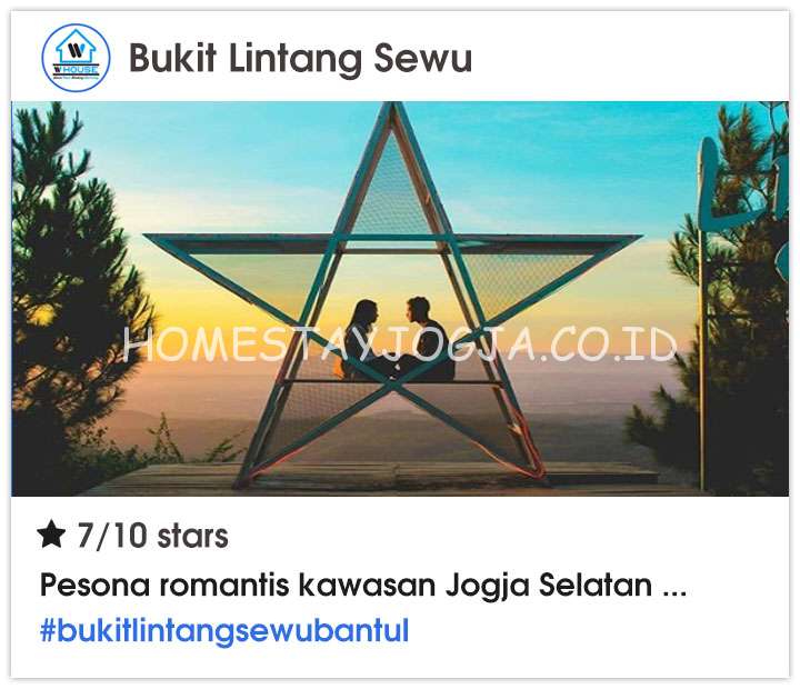 Bukit Lintang Sewu, Wisata Jogja Selatan, Wisata Jogja, Wisata Bantul