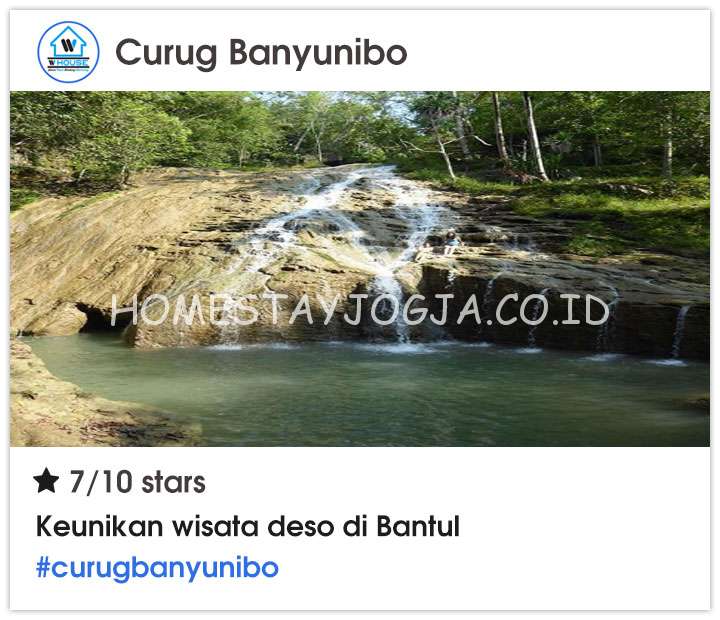 Air Terjun Banyunibo, Air Terjun Banyunibo Bantul