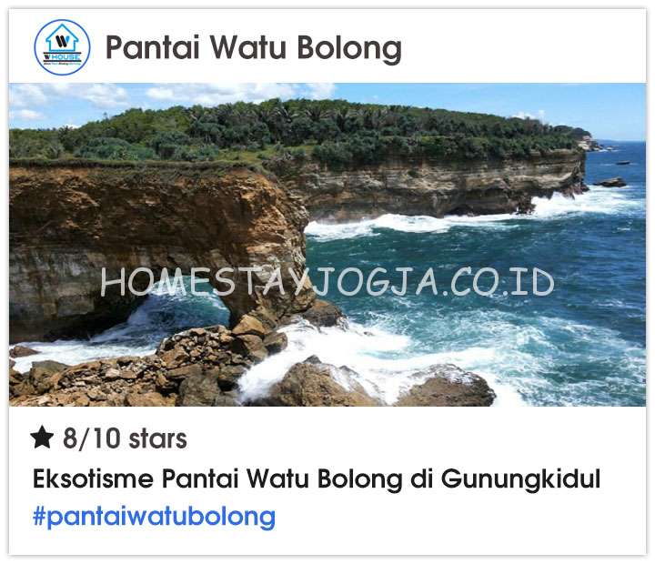 Pantai Watubolong Gunung Kidul