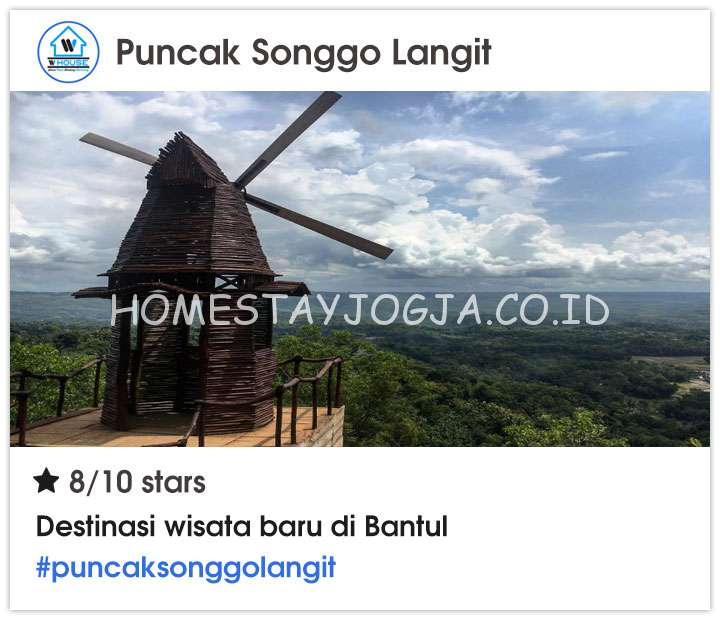 Puncak Songgo Langit, Wisata Seribu Batu Puncak Songgo Langit