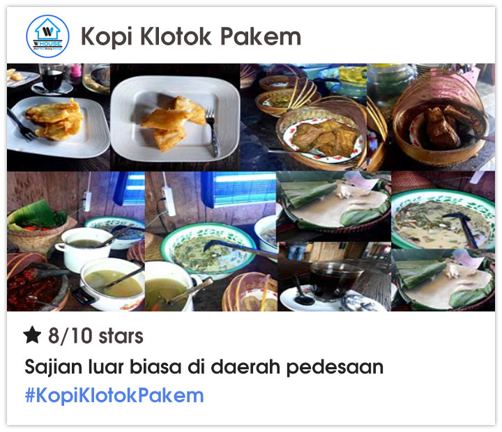 Kopi Klotok Pakem Jogja