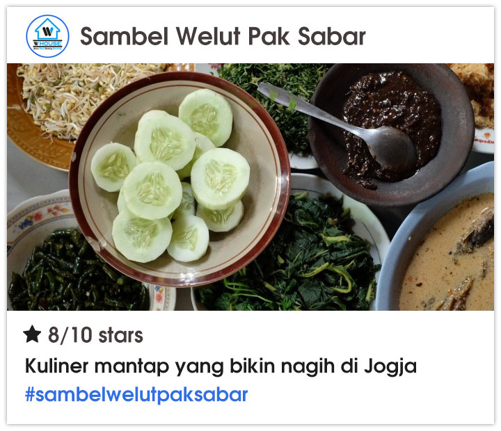 Sambel Welut Pak Sabar