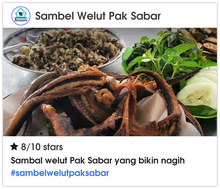 Sambel Welut Pak Sabar