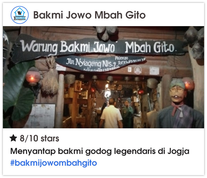 Bakmi Jowo Mbah Gito Jogja