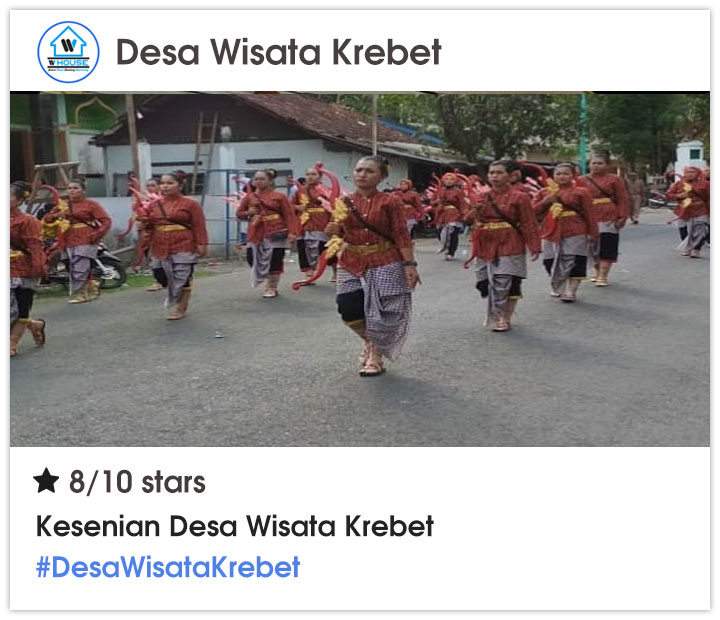 Kesenian Desa Wisata Krebet