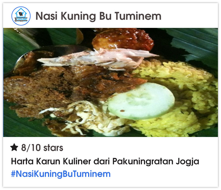 Nasi Kuning Bu Tuminem